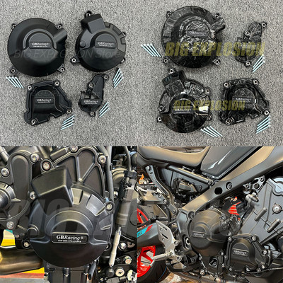 MT09 Нов комплект за защита на двигателя на мотоциклет за Yamaha MT-09 FZ-09 XSR900 2022 TRACER & SCRAMBLER 900 2021 2022 2023