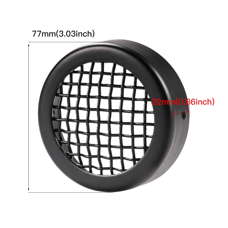 Kryt mriežky smerových svetiel pre motocykel, čierny, pre Royal Enfield Classic 500