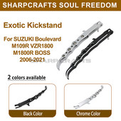 2006-UP CNC Exotický štýl Predĺžený stojan s bočným stojanom pre SUZUKI Boulevard M109R VZR1800 M1800R BOSS
