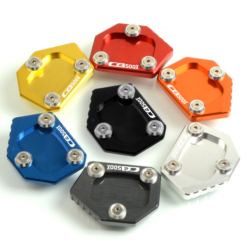 Bočný stojan na motocykel, doska na nohy stojana, predĺženie bočného stojana, zväčšenie, predĺženie pre Honda CB500X CB500 X 2013 2014 2015