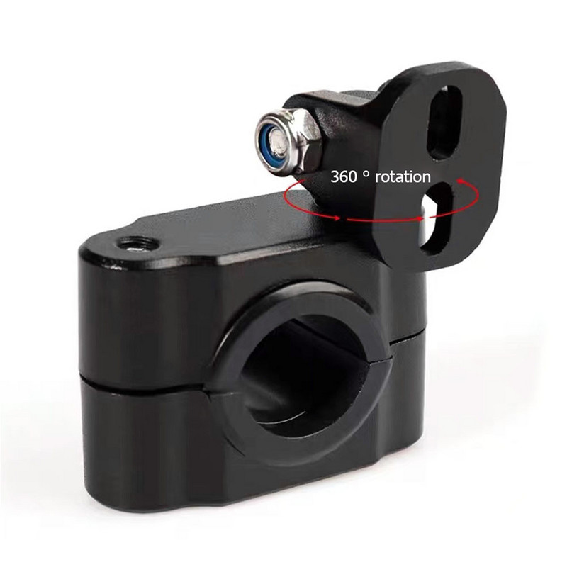 Spotlámpa tartókeret motorkerékpárhoz módosított fényszóróállvány tartókonzol Fix lámpatartó motorkerékpár alkatrészekhez