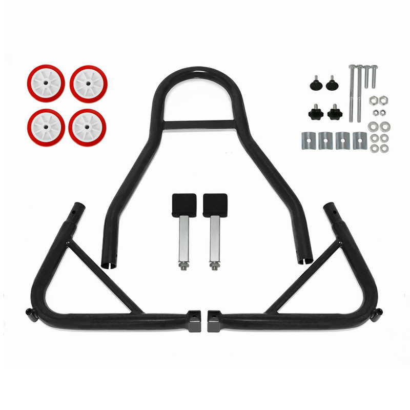 Stojany na motocykle, kompletná sada, podpera predného a zadného kolesa, náradie na opravu pneumatík na opravu kolies, stojany na motocykle, zdvihák kyvnej vidlice