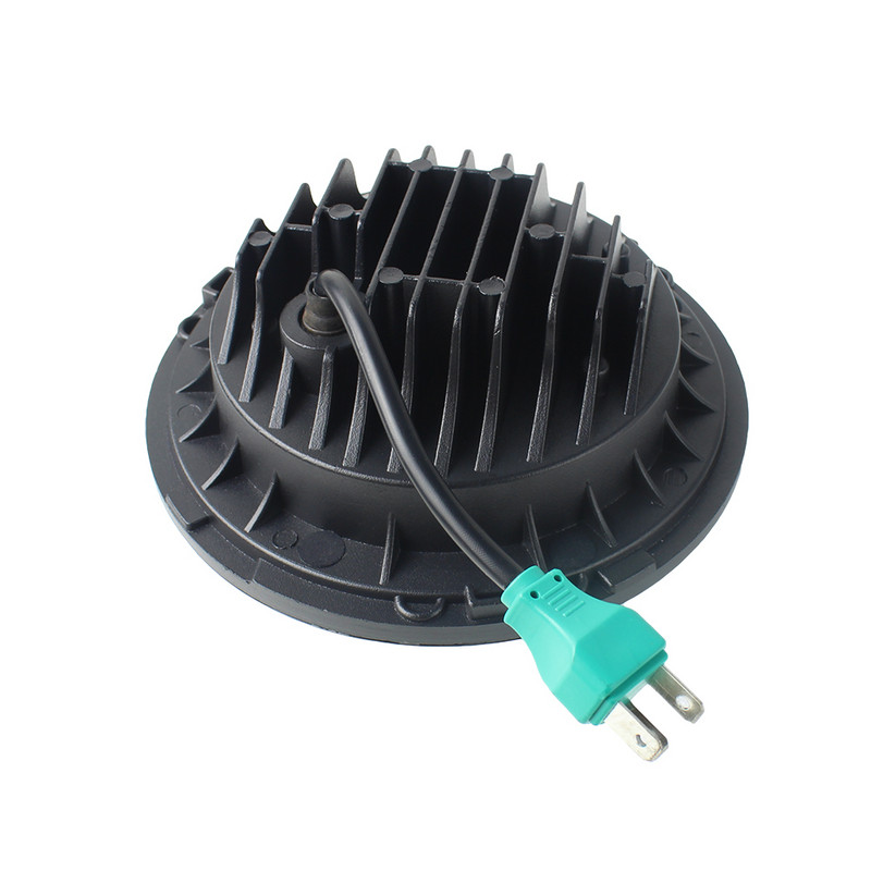 7 colių LED priekinis žibintas su tvirtinimo žiedo laikikliu, skirtas Kawasaki Voyager / Vaquero 1700