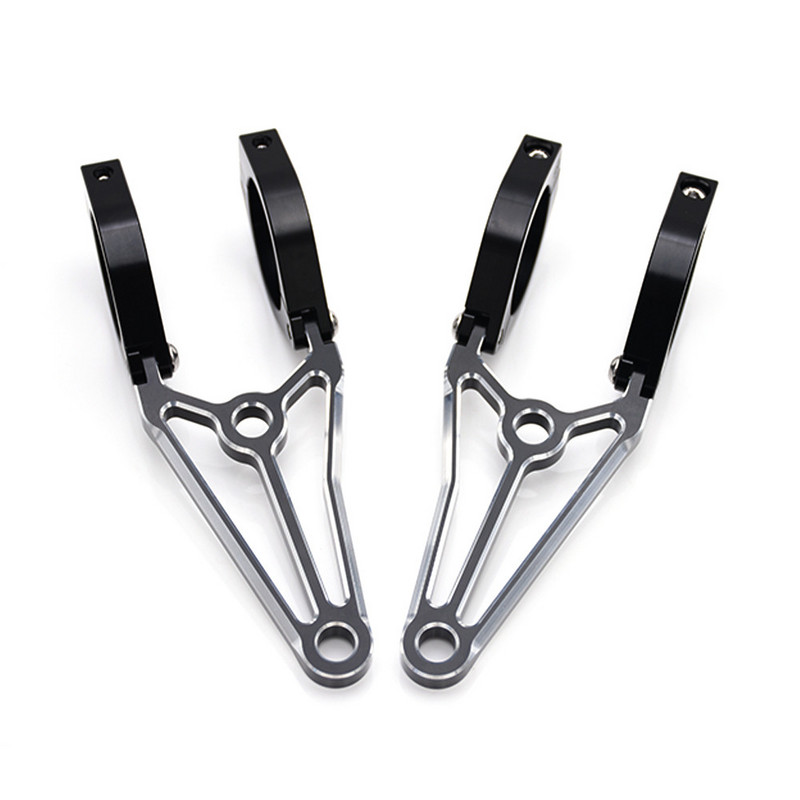 1 pár 39 mm 41 mm čierny CNC držiak na svetlomety motocykla, svorky na smerovky pre Harley, Yamaha, Ducati