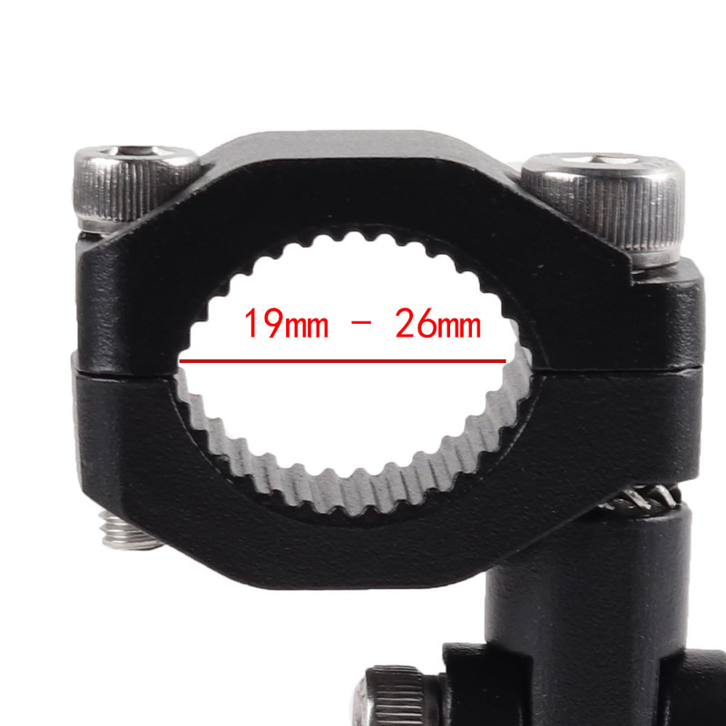 Mootorratta LED-esitulede prožektori klambrid, kronsteini toru kinnitus mootorratta udutulede lisalambihoidiku jaoks Motode tarvikud