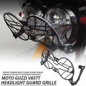 Moto Guzzi V85TT v85tt motorkerékpárhoz Új Tartozékok Összecsukható Fényszóró Fényvédő Védő Rács Dupla védőburkolat