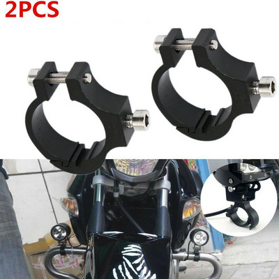 2 ks Univerzálny držiak svetlometov na motocykel, držiak vidlice, držiak reflektora, svorka na upevnenie riadidiel, sada svoriek pre Honda