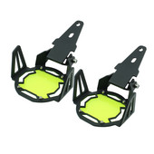 2x Motorkerékpár fekete sárga ködlámpa védő védőburkolat BMW R1200GS F800GS R1250GS F800GS F850GS F750GS Adv