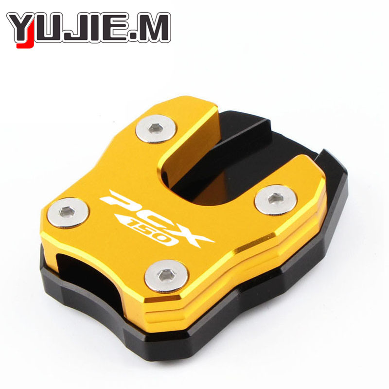 Motorkerékpár oldalsó állvány alátétlemez Kickstand nagyító támasztó hosszabbító HONDA PCX125 PCX 125 PCX150 PCX 150 2018 - 2021