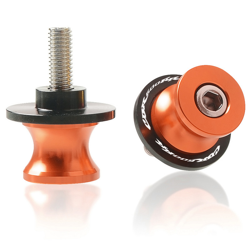 Motocyklové stojany 8MM, skrutky, posuvníky, kyvná vidlica, cievky, posuvník pre Honda CBR600RR, CBR 600 RR 2004 2005 2006 2007 2008 2009 2010