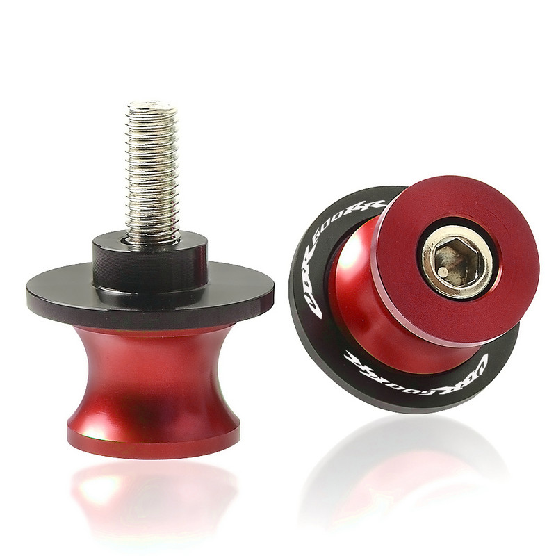 Motocyklové stojany 8MM, skrutky, posuvníky, kyvná vidlica, cievky, posuvník pre Honda CBR600RR, CBR 600 RR 2004 2005 2006 2007 2008 2009 2010