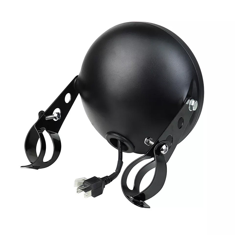 Univerzálne 7-palcové LED svetlomety do auta a motocykla, 7-palcové LED puzdro na svetlomety pre KAWASAKI, Honda, Yamaha, Chopper, Cafe Racer