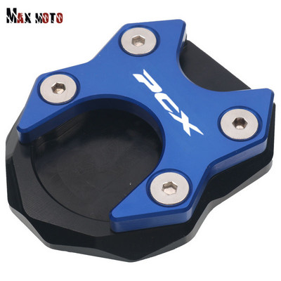 HONDA PCX125 PCX150 PCX 125 150 2018-2021 2020 motorkerékpárhoz, CNC támasztó láb oldalsó állvány hosszabbító betét tartólemeze nagyítás