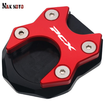 HONDA PCX125 PCX150 PCX 125 150 2018-2021 2020 motorkerékpárhoz, CNC támasztó láb oldalsó állvány hosszabbító betét tartólemeze nagyítás