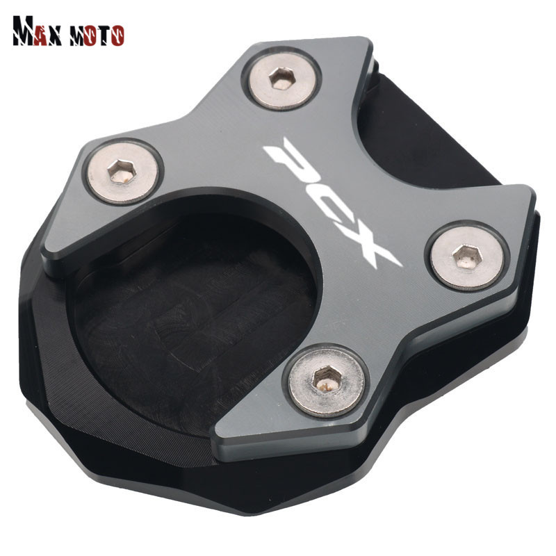 HONDA PCX125 PCX150 PCX 125 150 2018-2021 2020 motorkerékpárhoz, CNC támasztó láb oldalsó állvány hosszabbító betét tartólemeze nagyítás