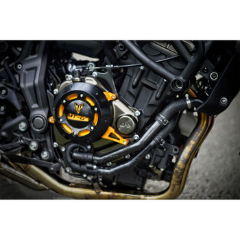 Мотоциклетни двигатели на статора на стартера на капака на рамката на плъзгача за YAMAHA MT-07 MT07 2014-2020 2018 2019 2021 2022 FZ07 MT 07