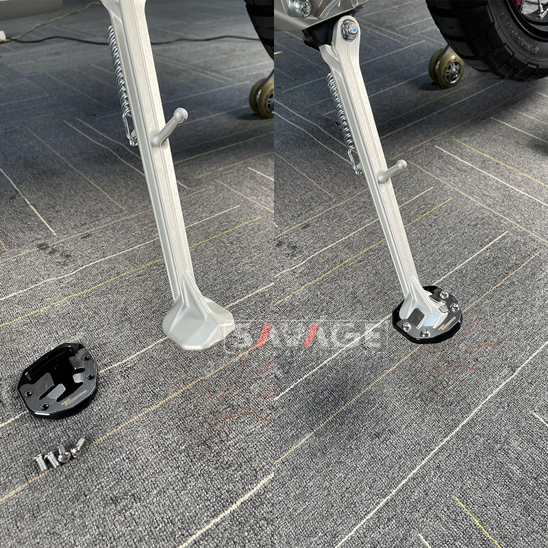 TENERE 700 Side Kickstand Predlžovacia doska pre YAMAHA Tenere700 XTZ 700/690 Rally T7 stojan na motorku Zväčšovacia podložka na nohy
