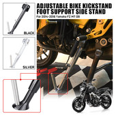 Nastaviteľný bočný stojan, opierka nôh stojana pre modely 2014, 2015, 2016, 2017, 2018, 2019, Yamaha MT09, FZ09, FZ MT 09, FJ09, TRACER 900, XSR900
