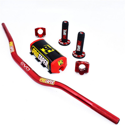 Stūre priekš PRO Taper Pack Bar 1-1/8" Stūres stienis Paliktņi Satvērēji Pit Pro Racing Dirt Pit Bike Motocikla CNC 28,5 mm adapteris
