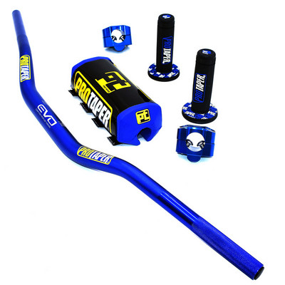 Stūre priekš PRO Taper Pack Bar 1-1/8" Stūres stienis Paliktņi Satvērēji Pit Pro Racing Dirt Pit Bike Motocikla CNC 28,5 mm adapteris