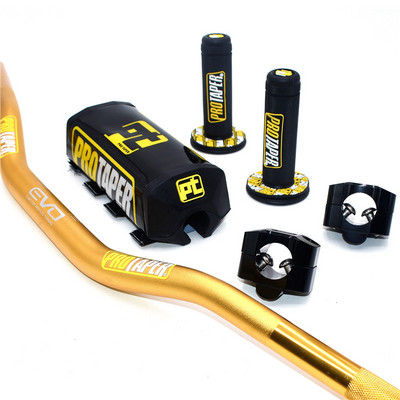 Stūre priekš PRO Taper Pack Bar 1-1/8" Stūres stienis Paliktņi Satvērēji Pit Pro Racing Dirt Pit Bike Motocikla CNC 28,5 mm adapteris