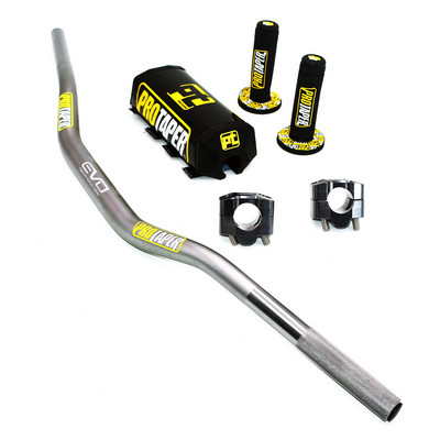 Stūre priekš PRO Taper Pack Bar 1-1/8" Stūres stienis Paliktņi Satvērēji Pit Pro Racing Dirt Pit Bike Motocikla CNC 28,5 mm adapteris