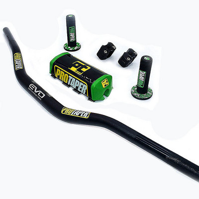 Stūre priekš PRO Taper Pack Bar 1-1/8" Stūres stienis Paliktņi Satvērēji Pit Pro Racing Dirt Pit Bike Motocikla CNC 28,5 mm adapteris