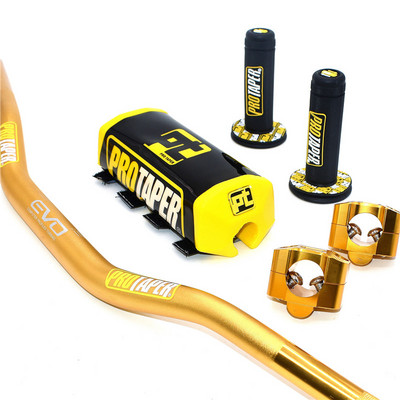 Stūre priekš PRO Taper Pack Bar 1-1/8" Stūres stienis Paliktņi Satvērēji Pit Pro Racing Dirt Pit Bike Motocikla CNC 28,5 mm adapteris
