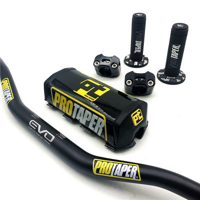 Stūre priekš PRO Taper Pack Bar 1-1/8" Stūres stienis Paliktņi Satvērēji Pit Pro Racing Dirt Pit Bike Motocikla CNC 28,5 mm adapteris