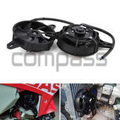 200cc 250cc 300cc Motocikls Dzesēšanas ventilators Dzinējs Radiators Motocikls ATV Quad eļļas dzesētājs Ūdens radiators Elektriskais 12V