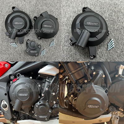 GB Trkaći motocikl Zaštitna torbica poklopca motora ZA Triumph Daytona 675R 2008-2012 & Street Triple R 2011-2016