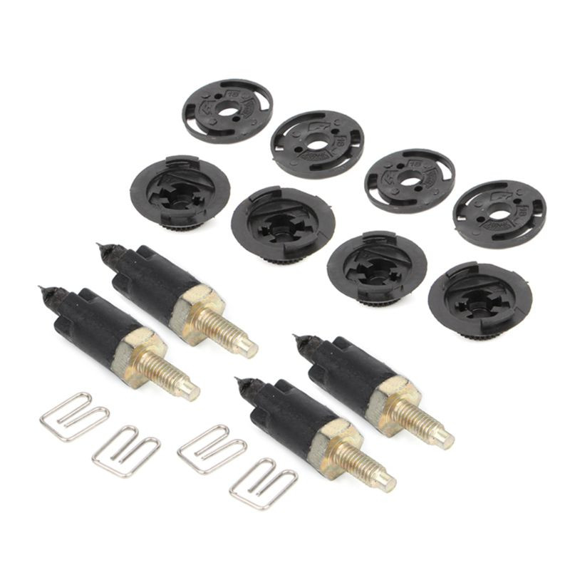 2022 m. Naujas 16 vnt HDI variklio dangčio spaustuko varžto variklio gaubto komplektas, tinkantis Peugeot Citroen C4 C5