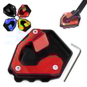 Motorkerékpár CNC támasztótámasz hosszabbító pad láb oldalsó állvány lemez tartozékok Honda CRF1000L Africa Twin 2016 2017 2018 CRF 1000L típushoz