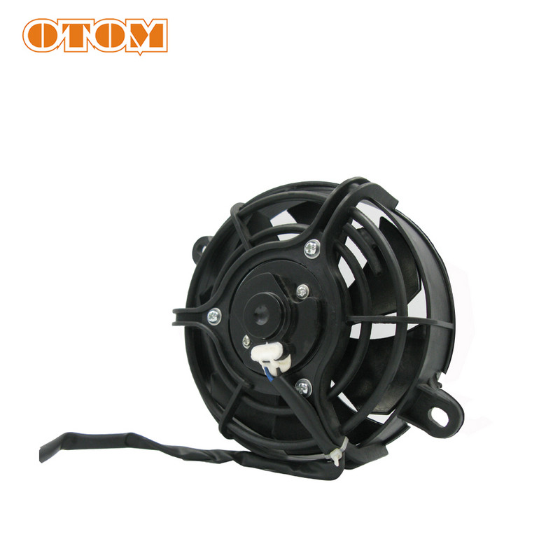 OTOM universalus motociklo radiatoriaus aušinimo ventiliatorius, alyvos aušintuvas vandens aušintuvas elektrinis ventiliatorius 4 colių 5 colių visiems purvo motociklų motokroso keturračiams