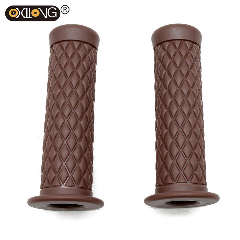 Motociklistički retro gumeni klasični motocikl Neklizajuća ručka unviersal vintage moto upravljač za cafe racer dršku motocikla