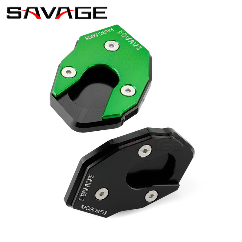 Motorkerékpár-állvány oldalsó támasztólemez KAWASAKI Z1000/R Z900 RS Z800 Z650 Z300 Z250 Motocross hosszabbító lábtartóhoz