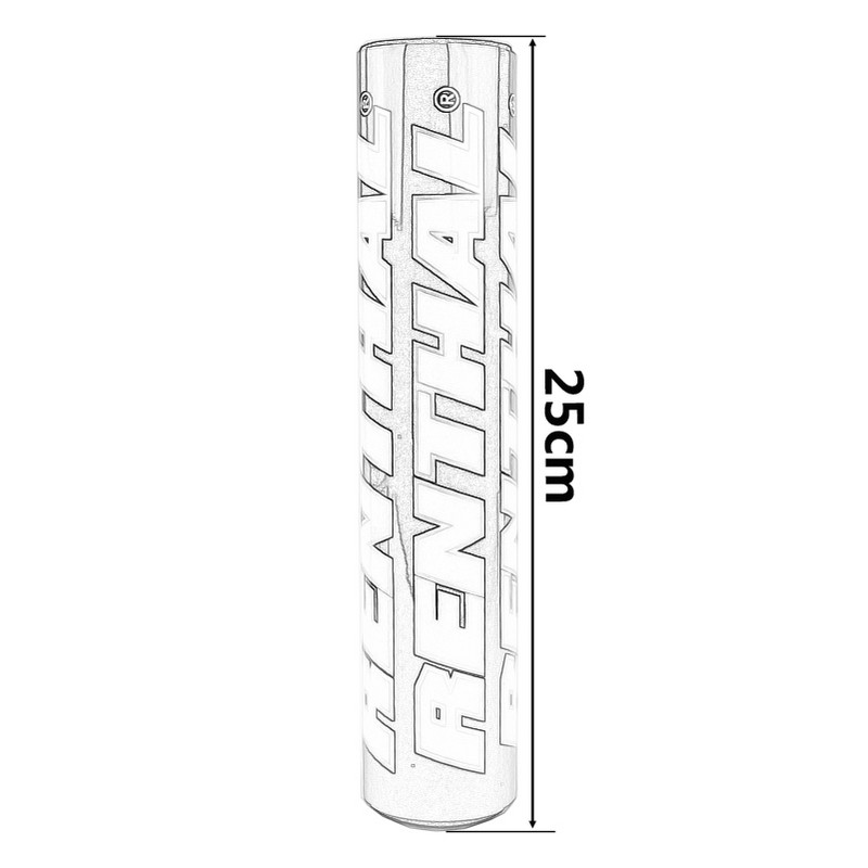 Produženi jastučići za upravljač od 250 mm, 7/8" klizna ručka za CRF RMZ YZF ATV Big Dirt Pit Bike Motocikl Motocross Enduro SM