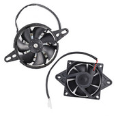 Motocikla ūdens tvertnes ventilators Dzesēšanas ventilators Dzesētājs Ūdens dzesētājs Elektriskais radiators 200cc 250cc 300cc Dirt Pit Bike ATV Quad Go Kart