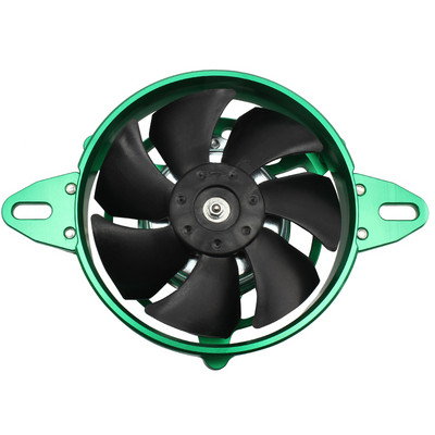 Alumīnija sakausējuma eļļas dzesētājs ūdens dzesētājs elektriskais radiators dzesēšanas ventilators priekš HONDA KAWASAKI SUZUKI YAMAHA kvadracikls Quad Go Kart Buggy