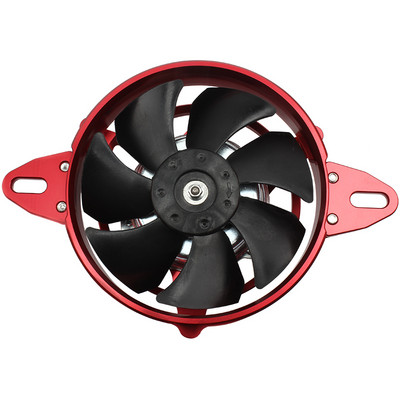 Alumīnija sakausējuma eļļas dzesētājs ūdens dzesētājs elektriskais radiators dzesēšanas ventilators priekš HONDA KAWASAKI SUZUKI YAMAHA kvadracikls Quad Go Kart Buggy