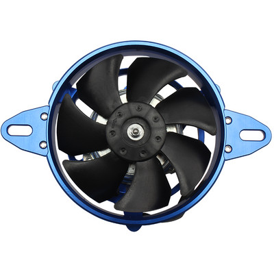 Alumīnija sakausējuma eļļas dzesētājs ūdens dzesētājs elektriskais radiators dzesēšanas ventilators priekš HONDA KAWASAKI SUZUKI YAMAHA kvadracikls Quad Go Kart Buggy