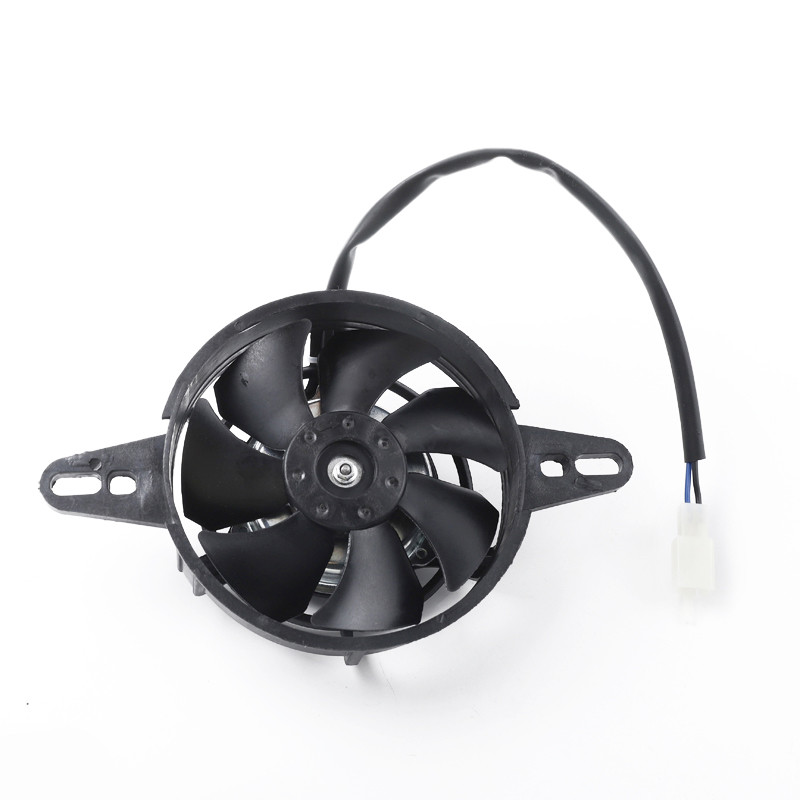 Motociklo aušinimo ventiliatorius 150cc, 200cc, 250cc keturračiams, 4WD kartingams, 12V elektrinis radiatorius ir alyvos aušintuvas.