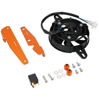 Panasonic 12V elektriskā radiatora dzesēšanas dzesētāja ventilatora kronšteins priekš KTM XC-F XCW SX SXF EXC EXCF 125 250 300 350 400 450 500 17-22