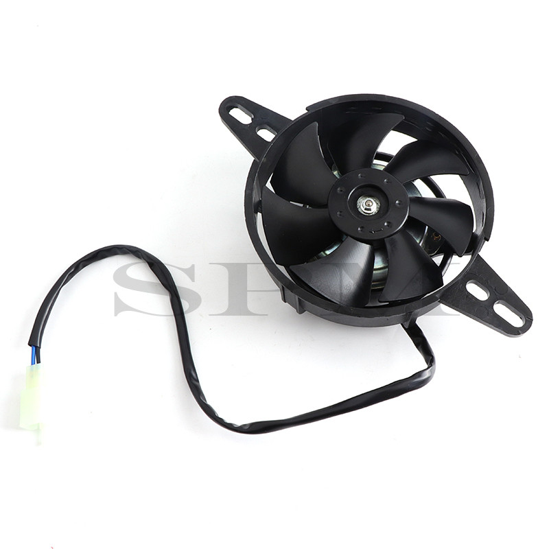 Motocross aušinimo ventiliatorius Alyvos aušintuvas elektrinis radiatorius variklio radiatorius tinka 150cc 200cc 250cc ATV Quad Go Kart Buggy motociklui