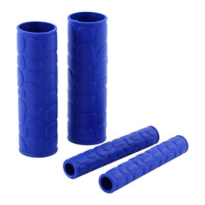 2 pár univerzális motorkerékpár kormányrúd markolat fék tengelykapcsoló kar burkolat védő puha gumi rúd fék fogantyú szilikon hüvely