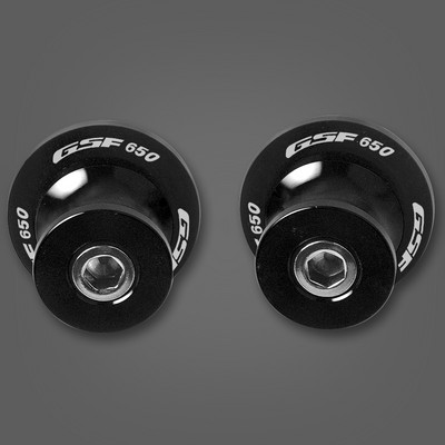 Motocyklové príslušenstvo CNC hliníkové M8 cievky kyvnej vidlice posuvné stojany skrutka pre Suzuki GSF650 BANDIT GSF 650 GSX650F 2005-2015