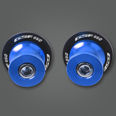 Motocyklové príslušenstvo CNC hliníkové M8 cievky kyvnej vidlice posuvné stojany skrutka pre Suzuki GSF650 BANDIT GSF 650 GSX650F 2005-2015