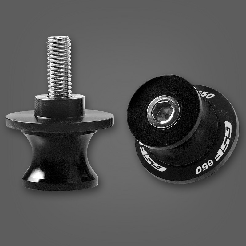 Motocyklové príslušenstvo CNC hliníkové M8 cievky kyvnej vidlice posuvné stojany skrutka pre Suzuki GSF650 BANDIT GSF 650 GSX650F 2005-2015