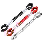 Univerzális motorkerékpár 22 mm-es kormány | Többfunkciós konzolos állítható rúdállvány Keresztrúd, tartós kiegyensúlyozó műszer