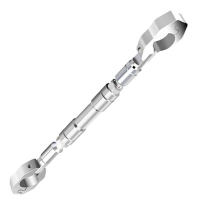 Univerzális motorkerékpár 22 mm-es kormány | Többfunkciós konzolos állítható rúdállvány Keresztrúd, tartós kiegyensúlyozó műszer